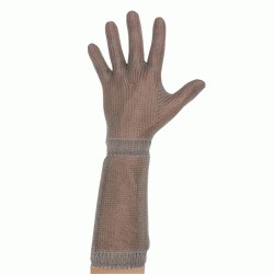 Guante Anticorte Metalico 15cms. - M