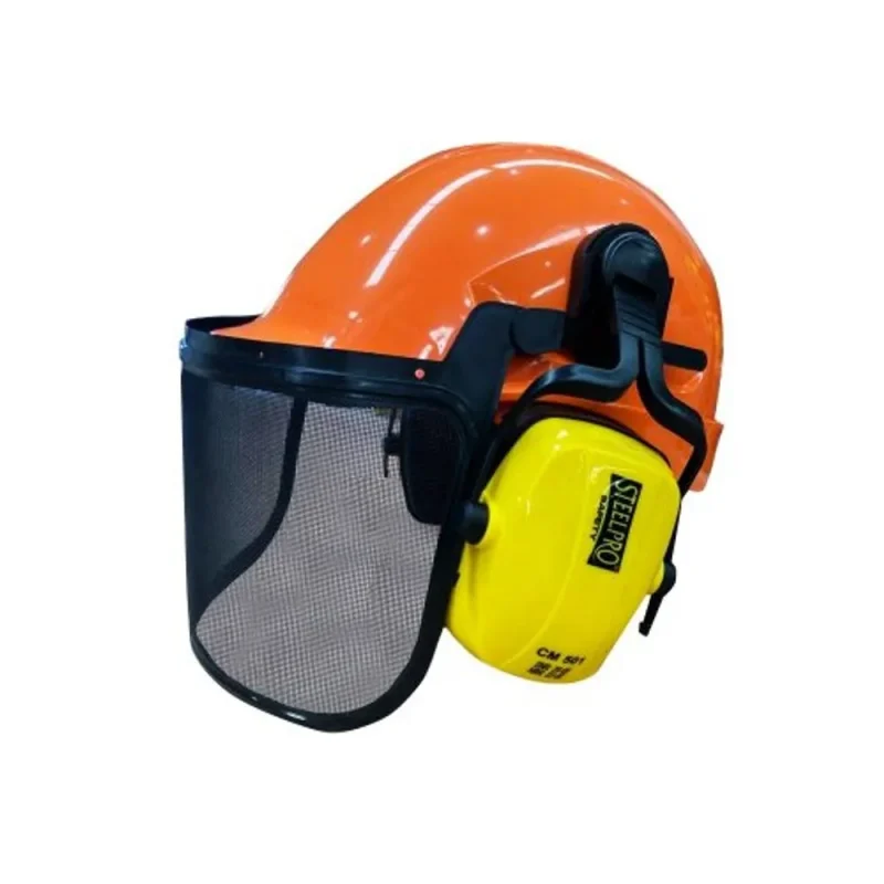Casco Mta  Abs Motosierra  Naranjo