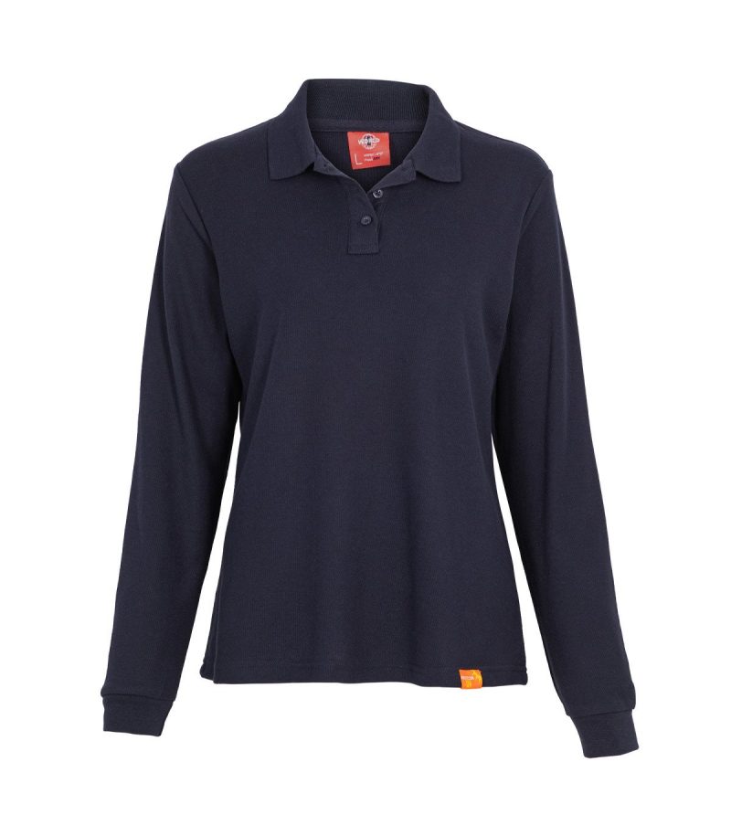 Polera Pique Manga Larga Mujer