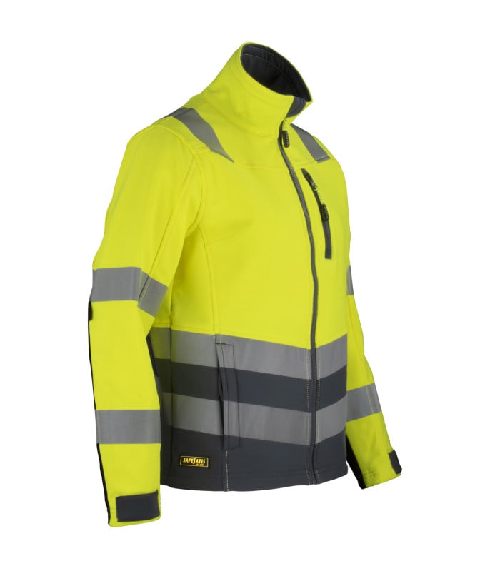 Chaqueta Softshell alta visibilidad mujer clase 2