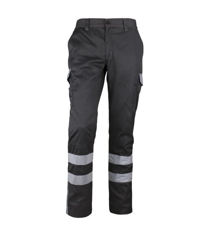 Pantalon cargo gabardina bicolor c/cinta practical line 100% poly