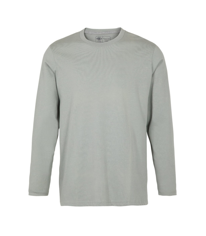 Polera polo cuello redondo dryfresh smooth manga larga hombre