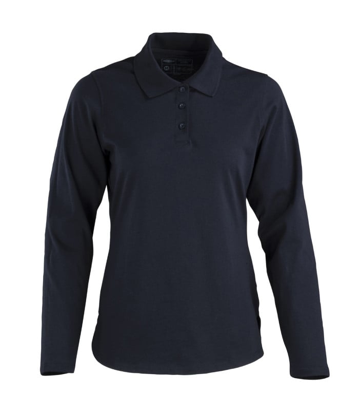 Polera pique dryfresh smooth manga larga mujer