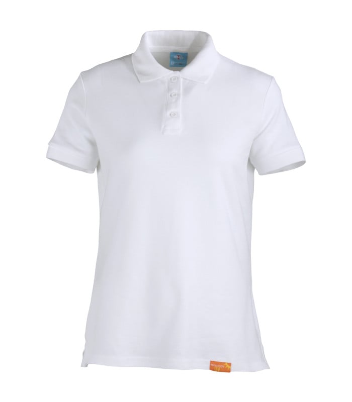 Polera pique manga corta mujer 80% algod?n