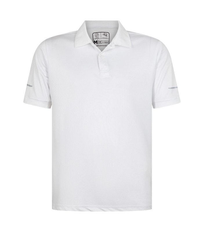 Polera pique workdry hombre manga corta
