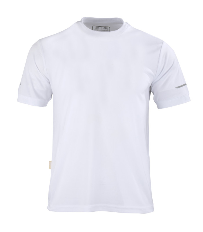 Polera cuello redondo work dry hombre manga corta