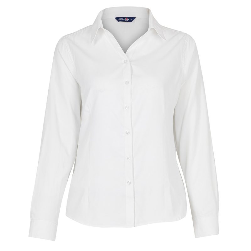 Blusa Oxford Light manga larga mujer
