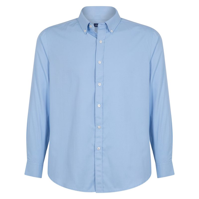 Camisa Oxford Light manga larga hombre