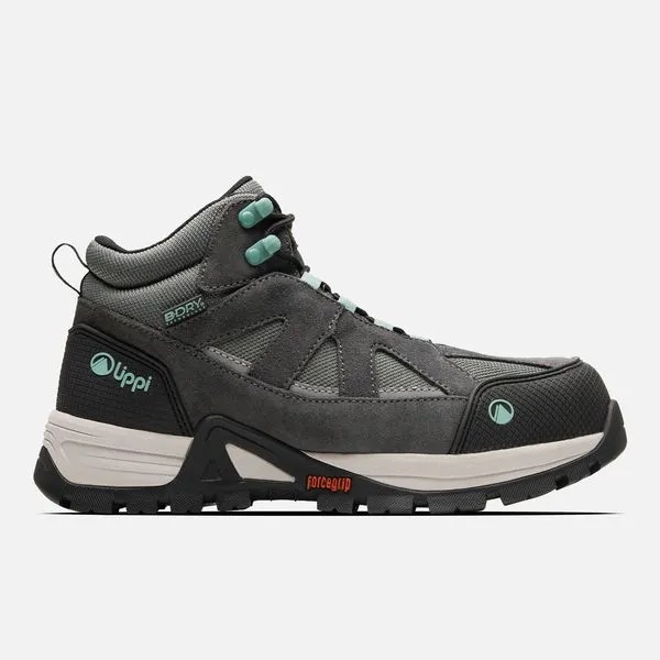 CALZADO SEGURIDAD LIPPI PRO WORK MUJER VENTUS MID VERDE CLARO