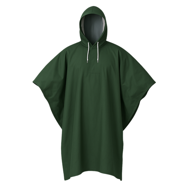 PONCHO PVC VERDE ACKERLAND