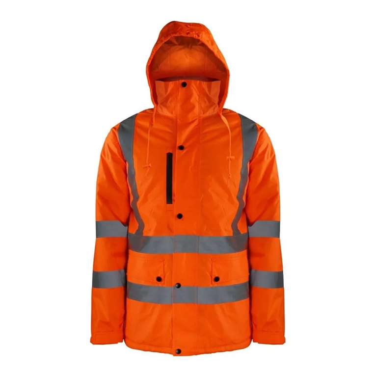 PARKA TERMICA NARANJA FLUOR